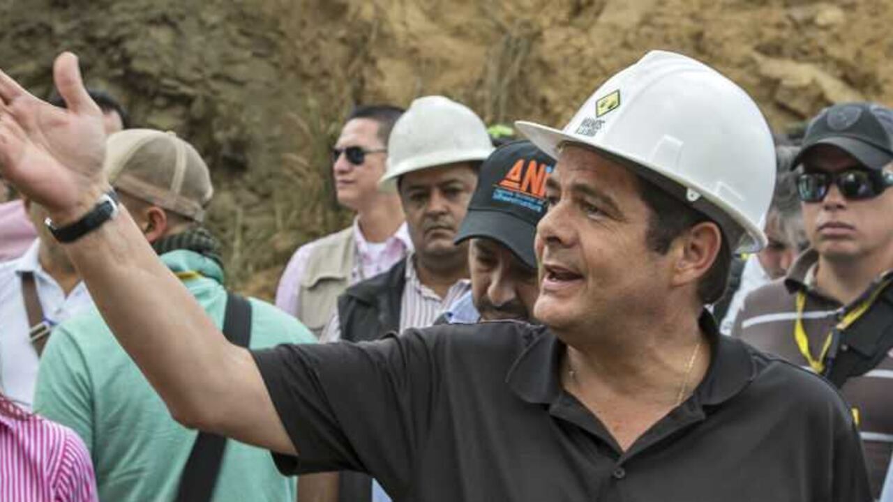 El vicepresidente Germán Vargas Lleras, jefe de la política de infraestructura