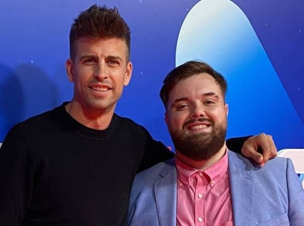Gerard Piqué e Ibai Llanos