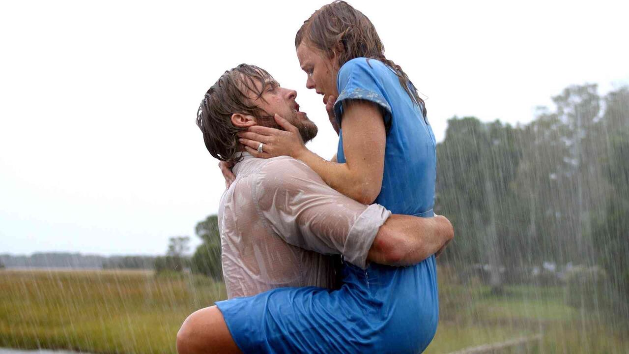 Los protagonistas de la famosa película romántica 'The Notebook' (2004).