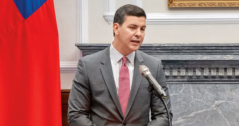   Santiago peña Presidente electo de Paraguay 