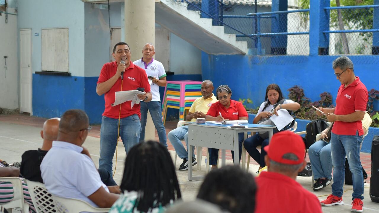 Cabildos populares en Barranquilla.
