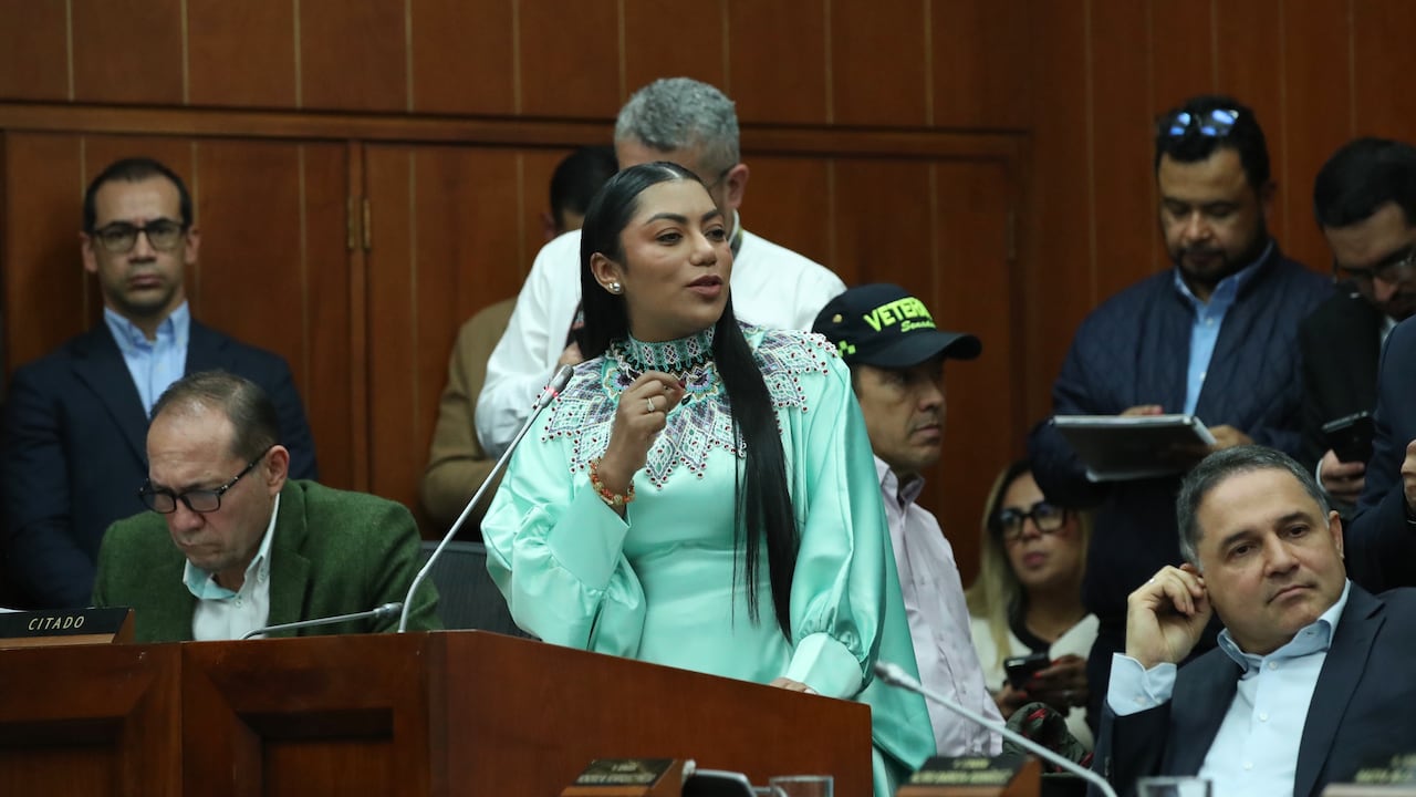 La senadora Martha Peralta fue señalada varias veces durante la imputación de cargos contra los exministros Ricardo Bonilla y Luis Fernando Velasco.
