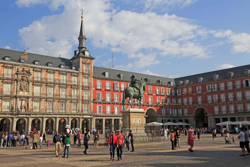 Plaza Mayor, Madrid, Spain