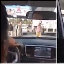 El incidente se produjo en Puebla, México, y lo grabó una familia que dudó en intervenir por su seguridad.