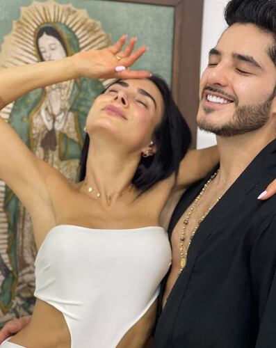 Johanna Fadul y 'Juanse' Quintero.