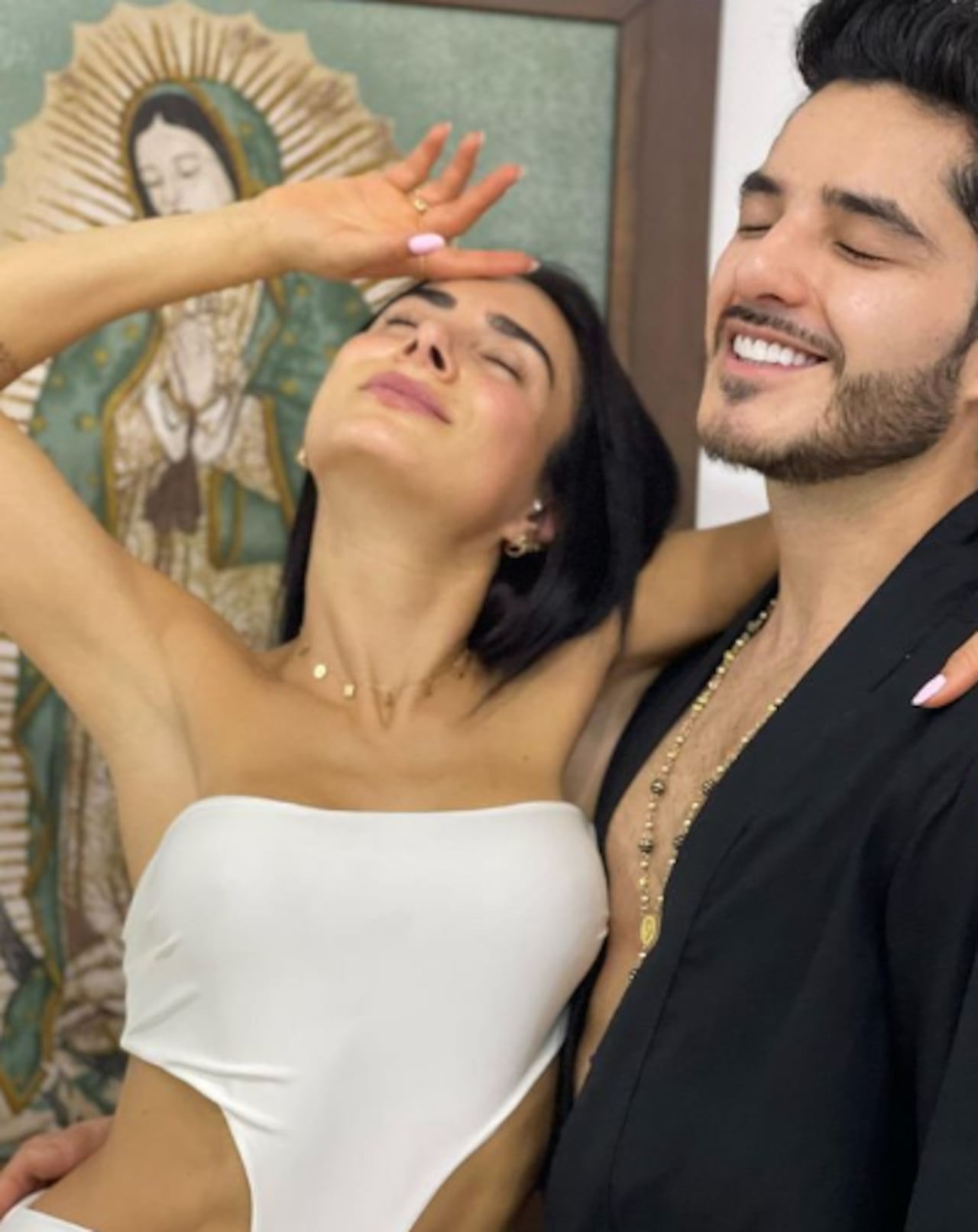 Johanna Fadul y 'Juanse' Quintero.