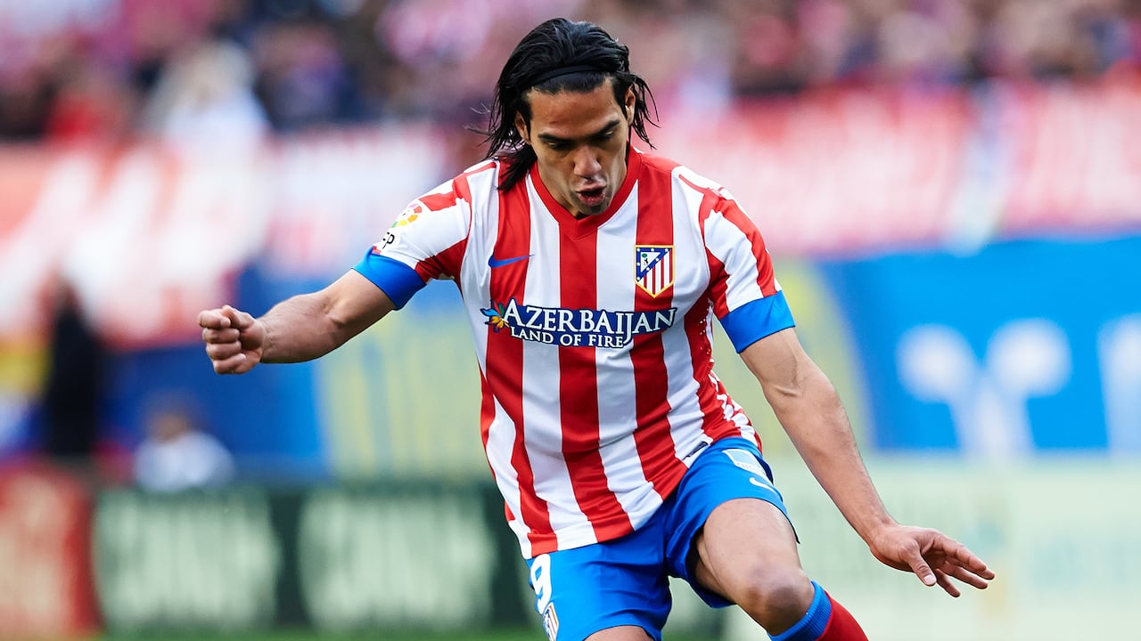 Falcao en el Atlético de Madrid.