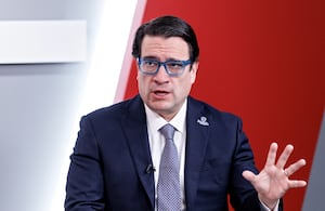 Iván Cancino, ministro de Justicia.