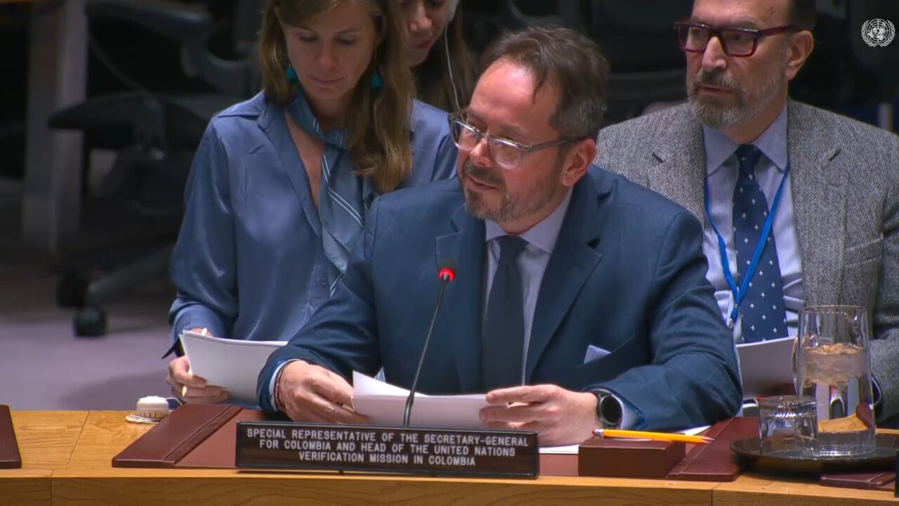 Carlos Ruiz Massieu entrega informe del Catatumbo a la ONU.