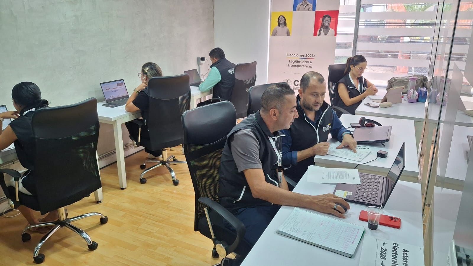 Nueva sede del CNE en Santander.