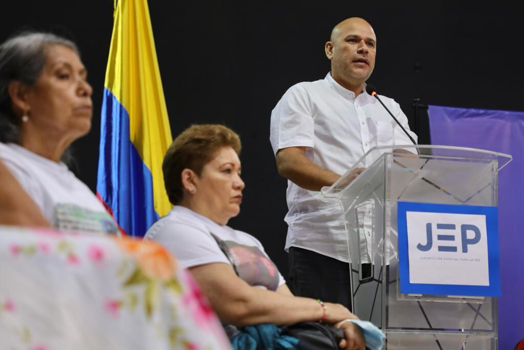 Sargento Sandro Pérez ante la JEP