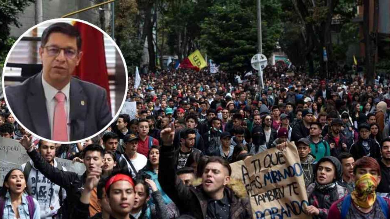 El rector encargado, William Castrillón, expresó en rueda de prensa esta mañana que la universidad va a garantizar todos los escenarios posibles para culminar el semestre académico de 2019-3.