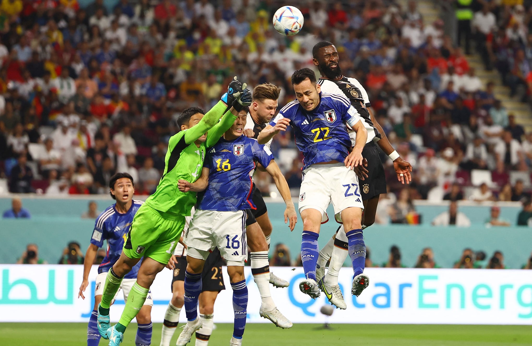 En imágenes : así se vivo este miércoles 23 en mundial de Qatar