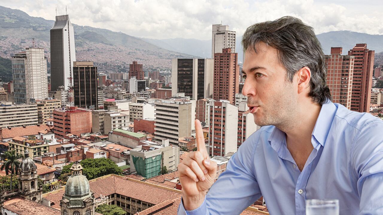 El alcalde de Medellín, Daniel Quintero, señala que la ciudad no estaba tan bien como decían algunos a la hora de promocionarla ante todo el país. 