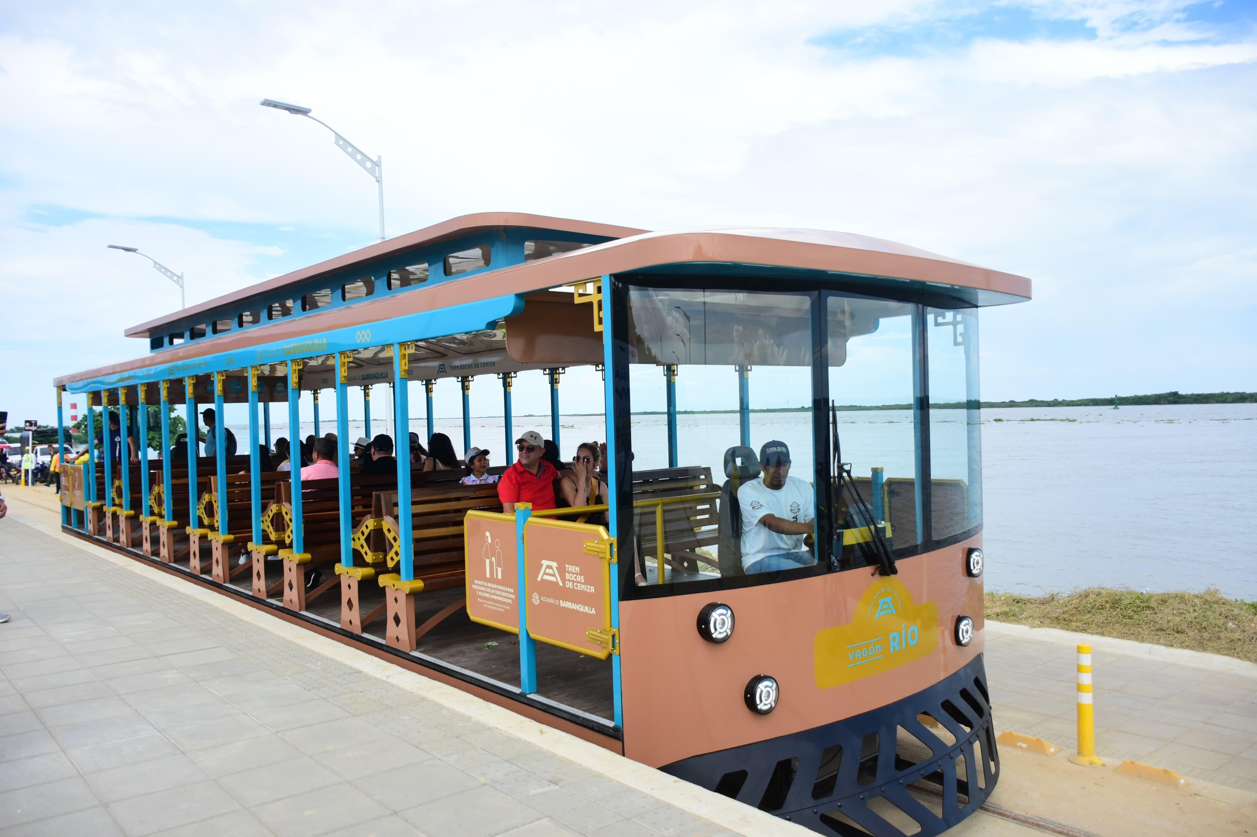 Tren turístico de Puerto Mocho en Barranquilla.
