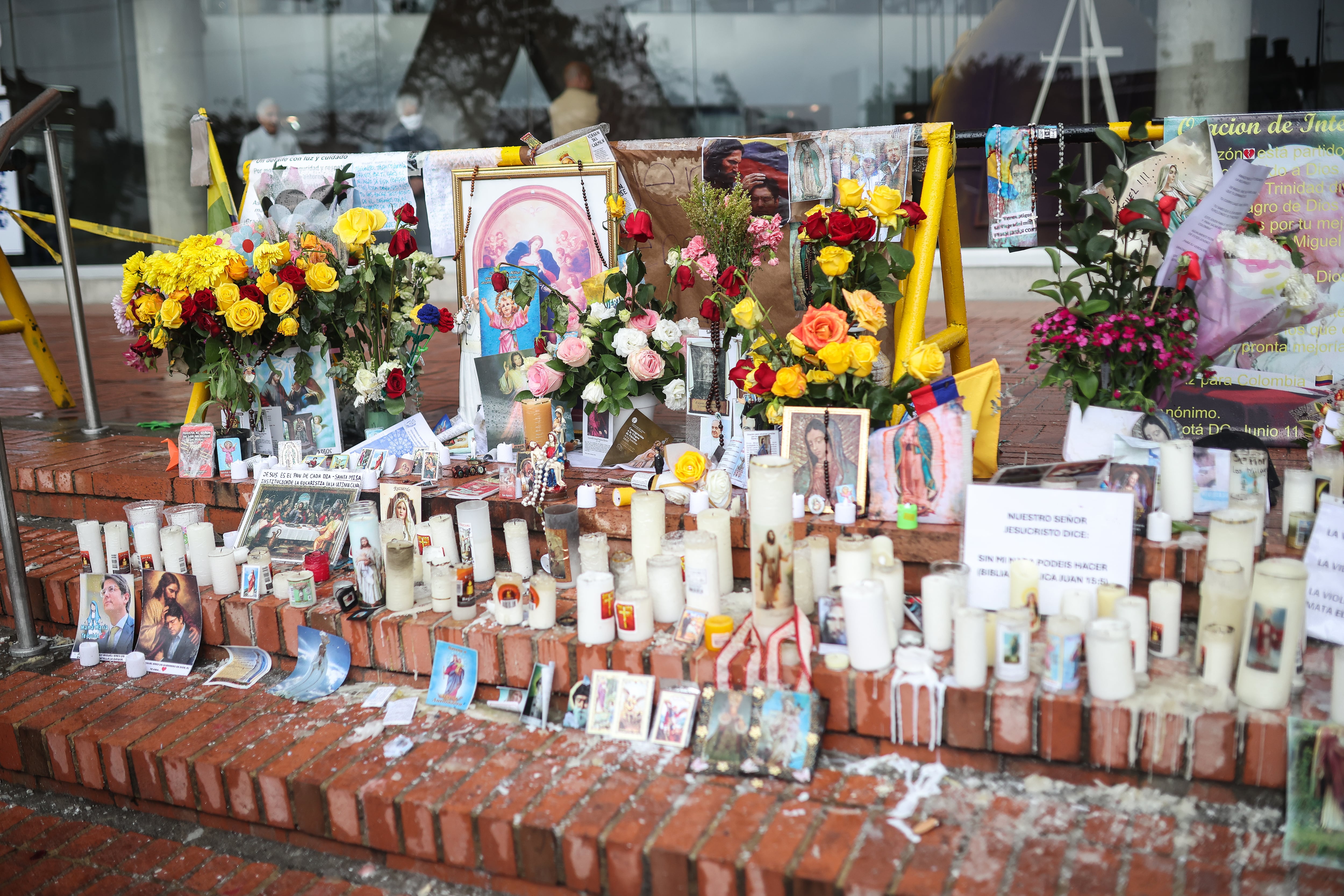 Homenaje Miguel Uribe Turbay, en la Fundación Santa Fe