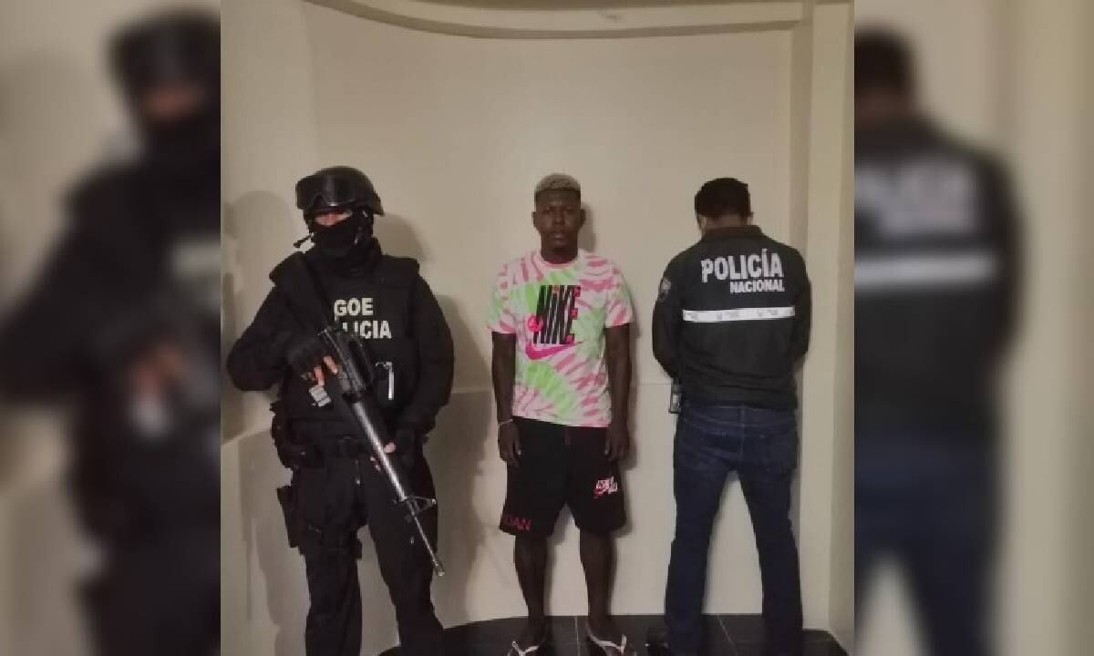 El mediocampista fue arrestado en medio de un operativo que dejó otras 17 capturas.