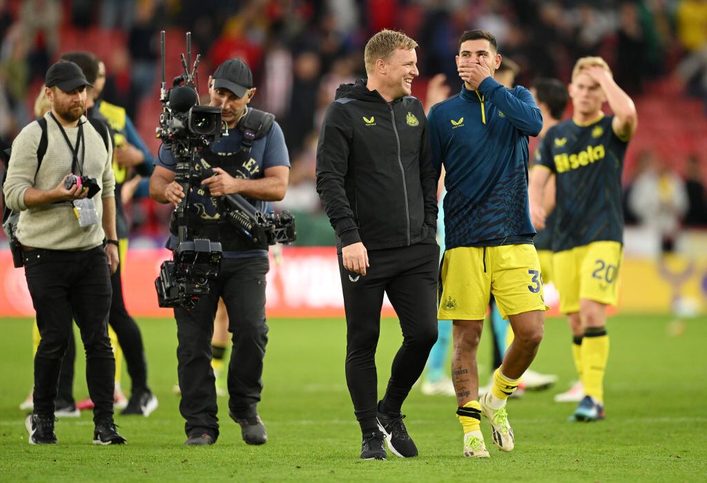 Goleada histórica del Newcastle United