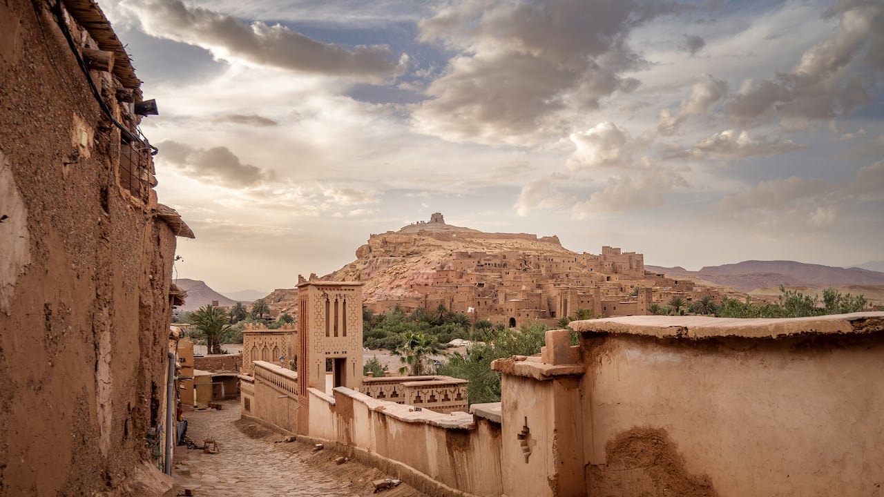 La ciudadela de Aït Benhaddou, cerca de Ouarzazate, sirvió para recrear Troya.