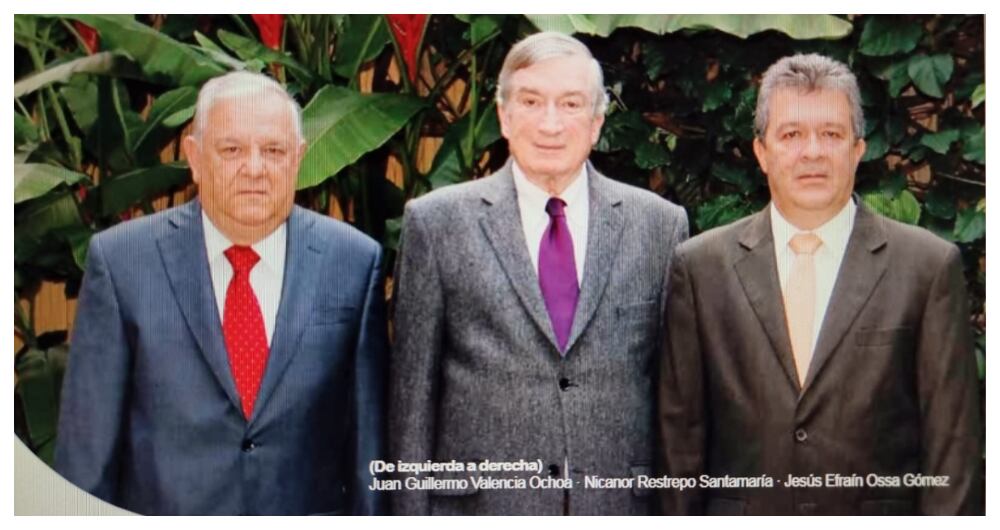 Nicanor Restrepo Santamaría y Jesús Efraín Ossa Gómez