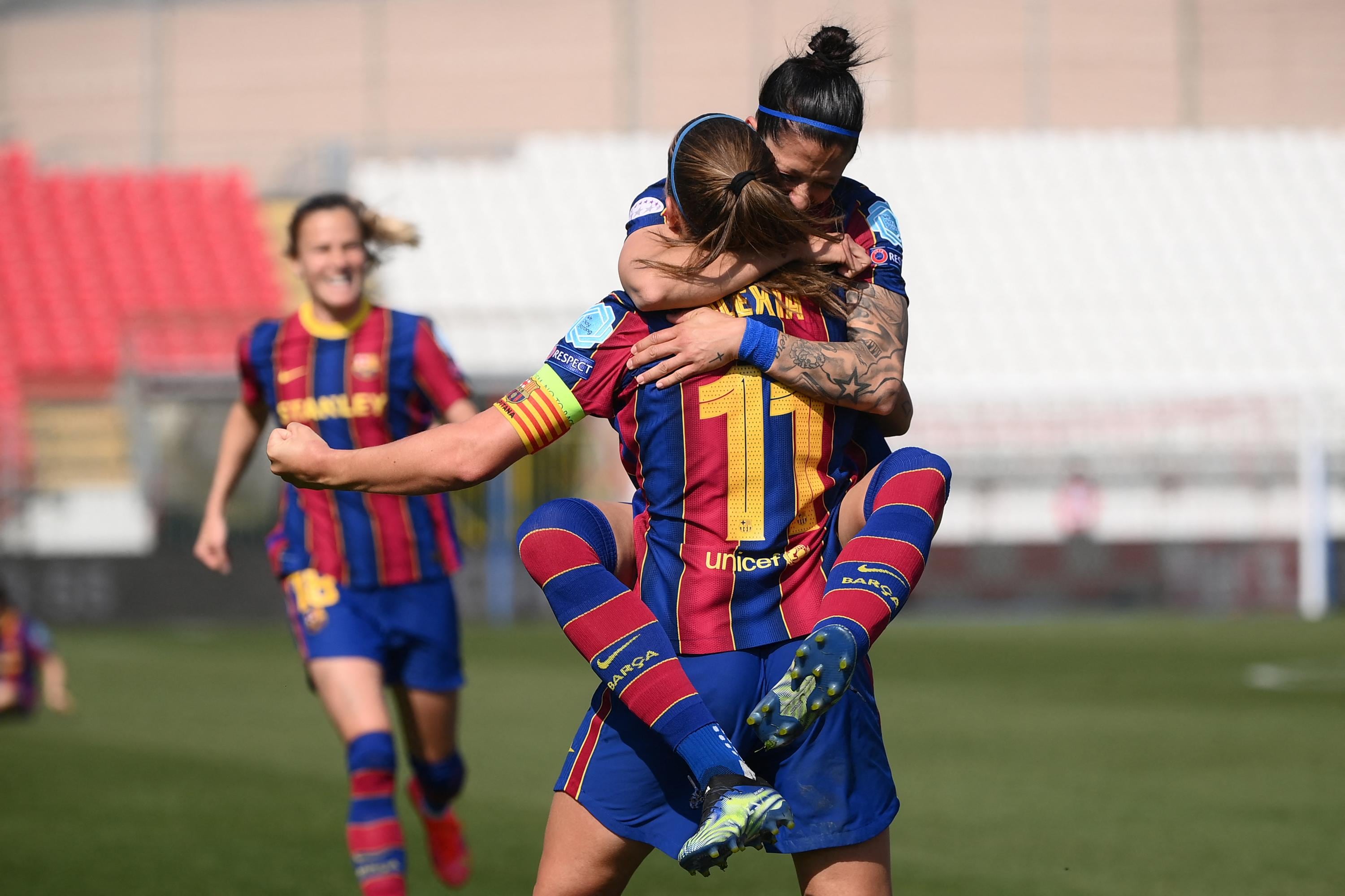 El Barcelona Femenino está en semifinales y es candidato a ganar la champions.