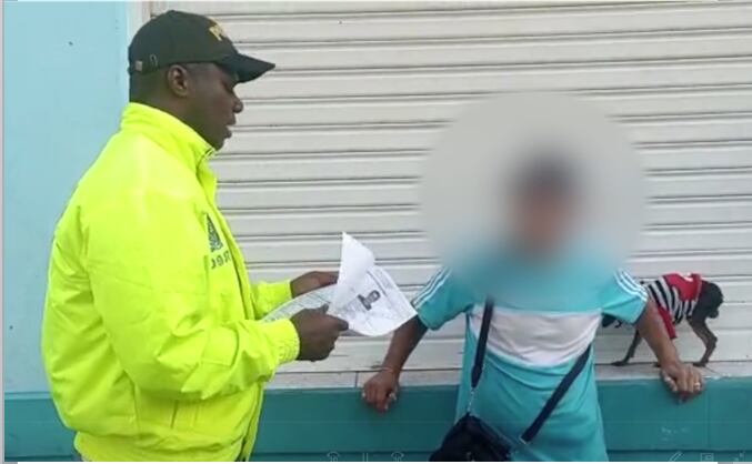 El hombre fue detenido mediante orden judicial en vía pública.