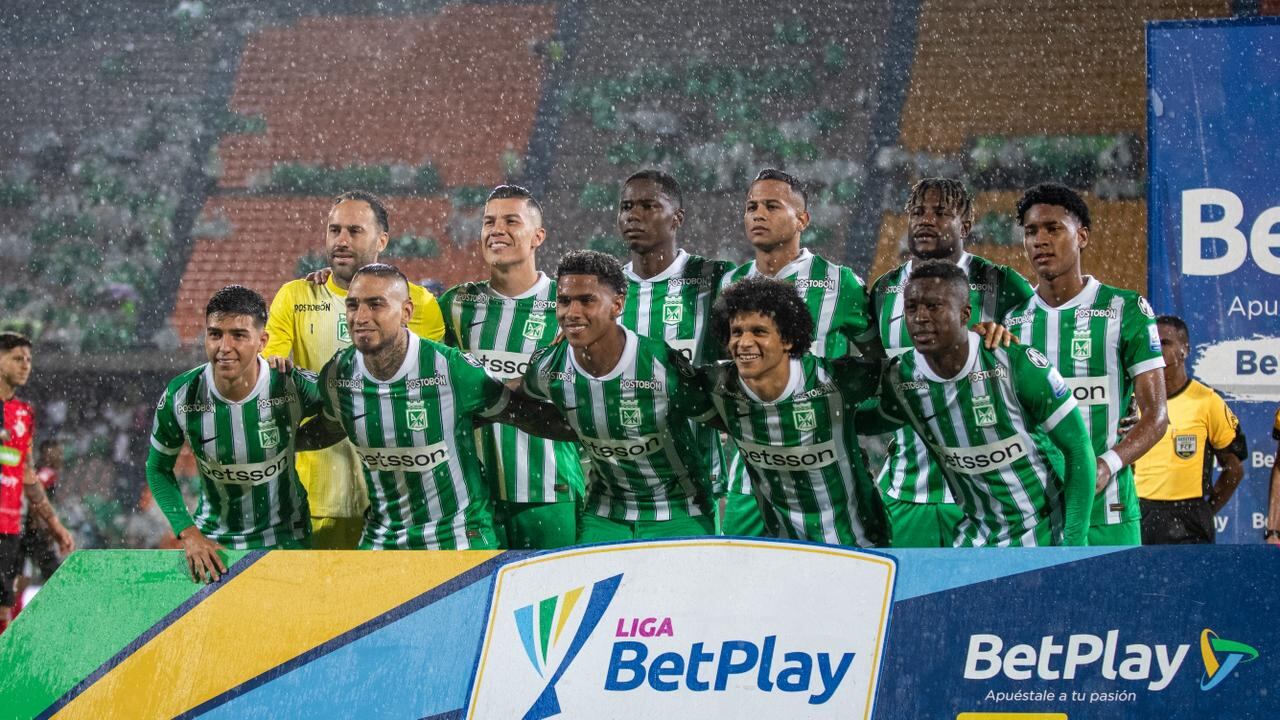 Atlético Nacional, equipo líder de la Liga BetPlay 2026-l.