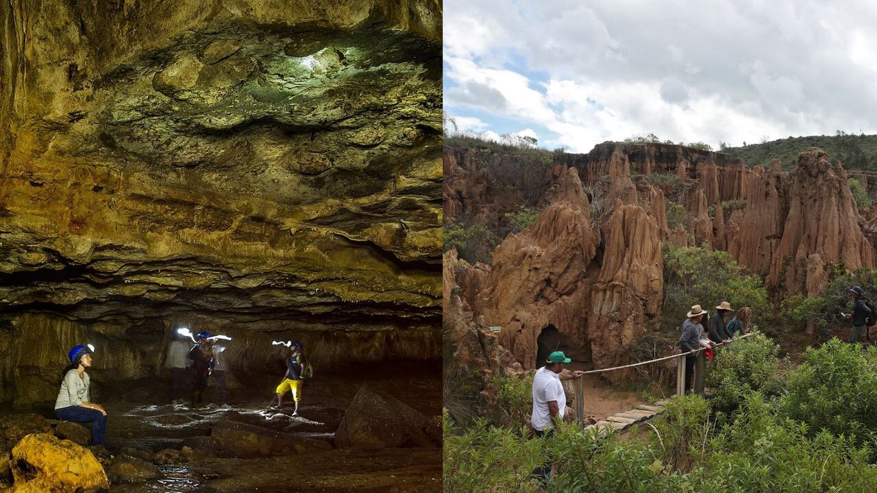 Caja de Agua y Desierto de la Tatacoa, atractivos turísticos del departamento del Huila