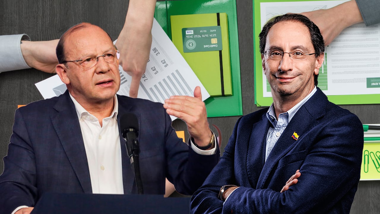 Germán Ávila y José Manuel Restrepo, coordinadores del empalme.