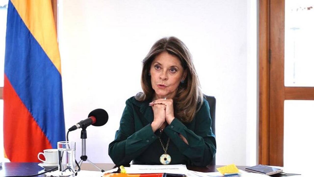Vicepresidenta Marta Lucía Ramírez.