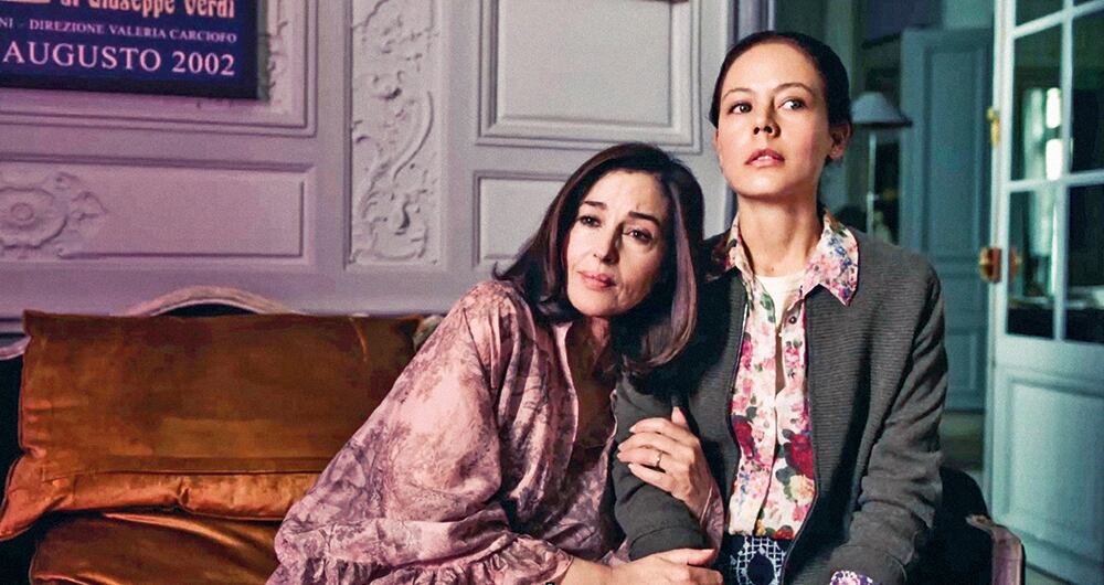 Junto a Monica Bellucci en la película Paradis Paris, que se estrenó este año.