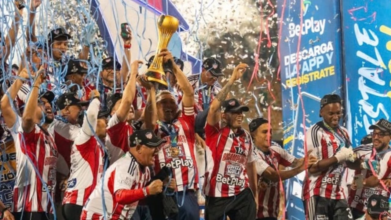 Nómina de Junior de Barranquilla campeona de la Liga BetPlay 2026-l.