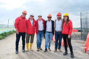 Integrantes de la bancada del Nuevo Liberalismo - En Marcha visitaron las obras de la primera línea del Metro de Bogotá.