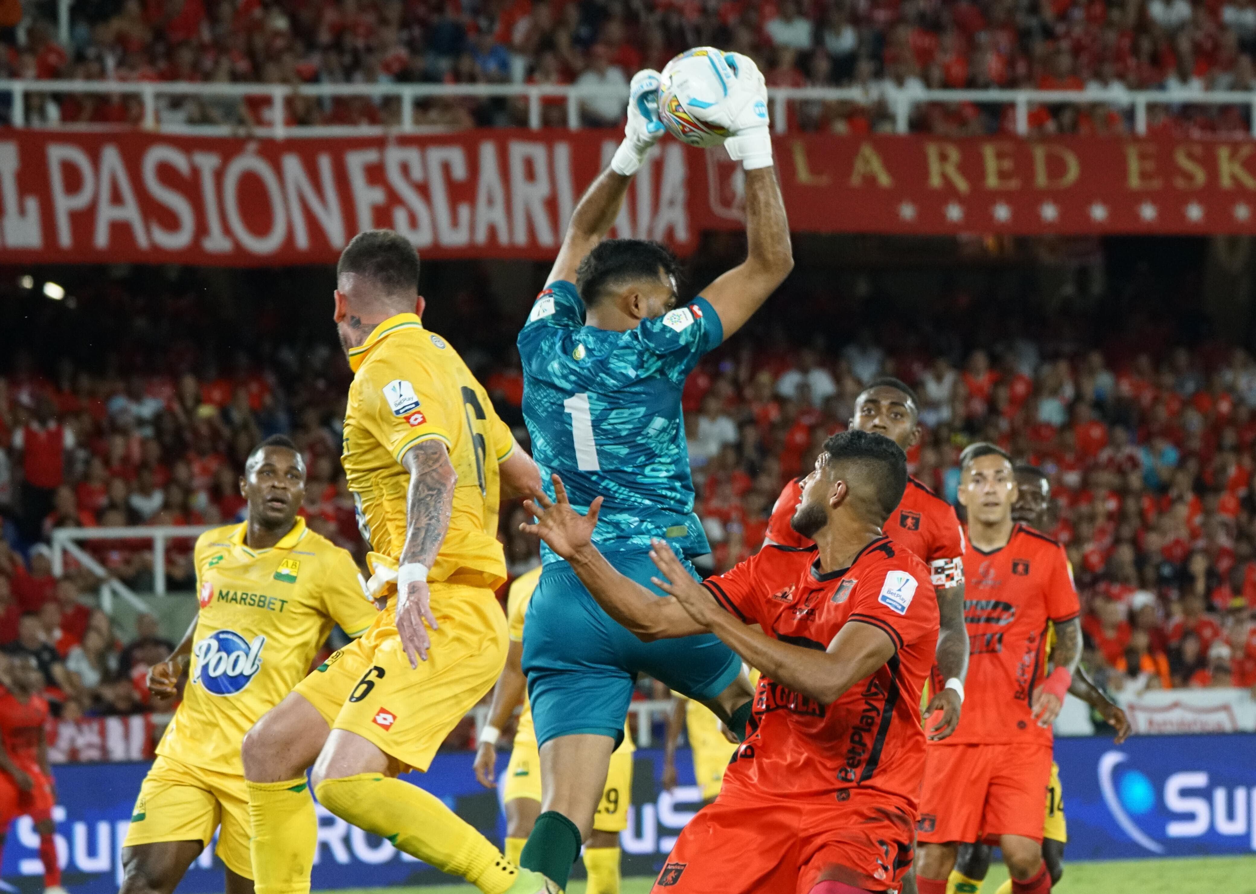 América de Cali vs. Atlético Bucaramanga en el estadio Pascual Guerrero