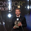 Harry Kane con el Balón de Oro 2026.