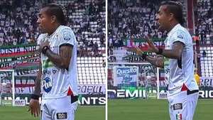 Dayro Moreno en el partido Once Caldas vs. Equidad por Liga BetPlay.