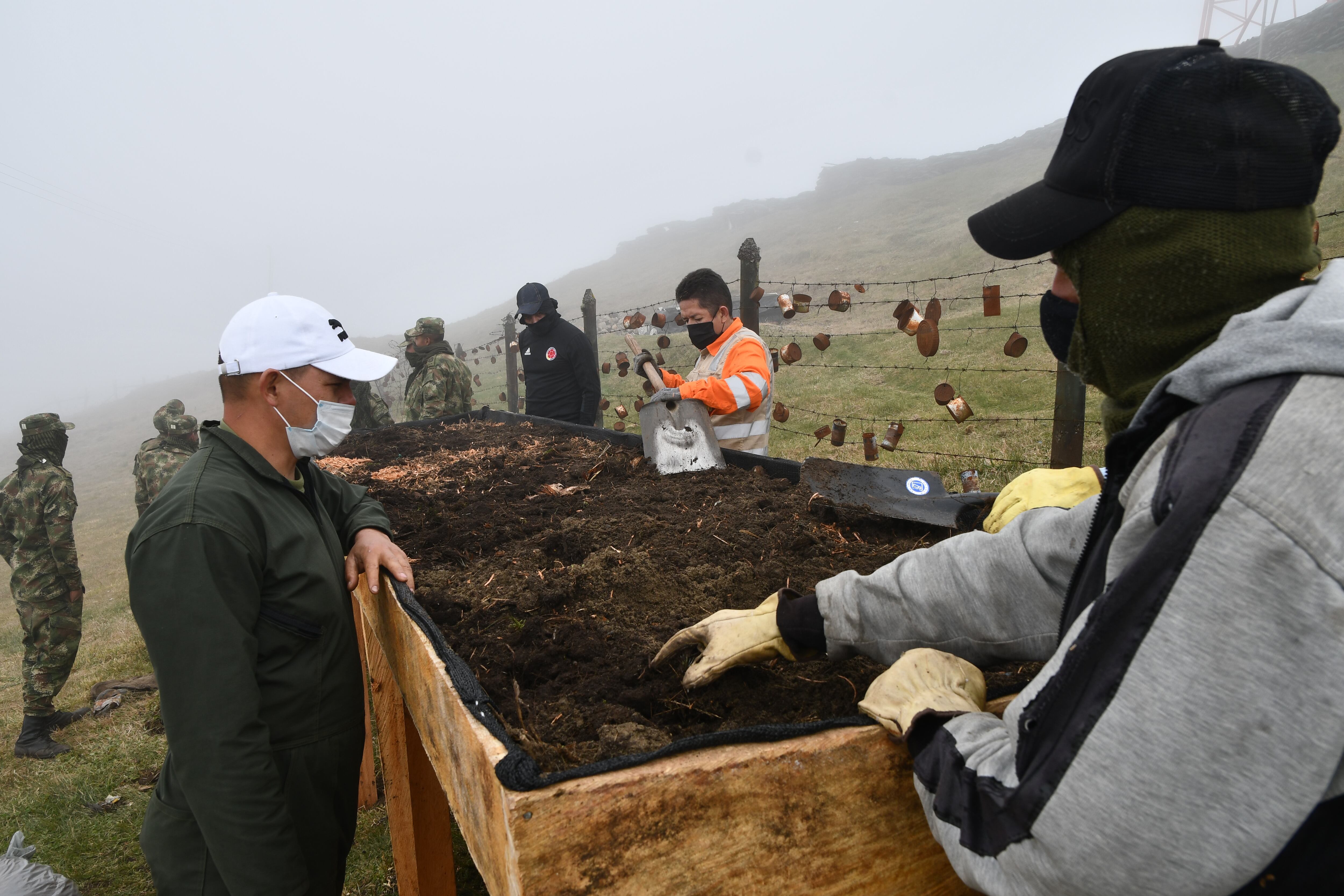 Este trabajo se promueve con el ánimo de que la comunidad también se vincule al proceso de conservación.