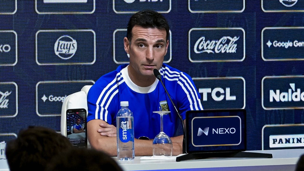 Lionel Scaloni, entrenador de la Selección Argentina.