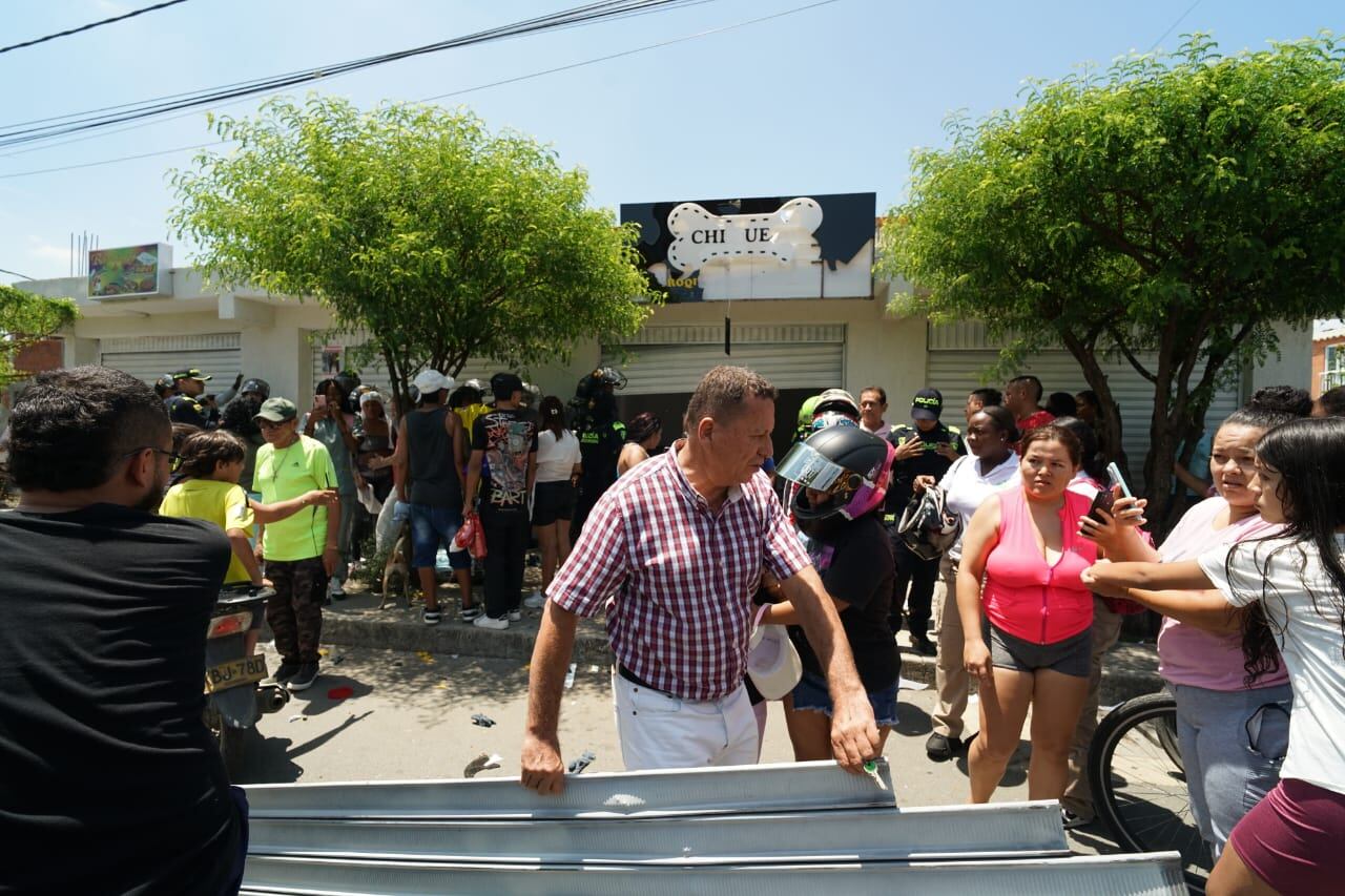 La comunidad de Villagorgona sigue indignada por el crimen de Sofía Delgado. Foto: Jorge Orozco.