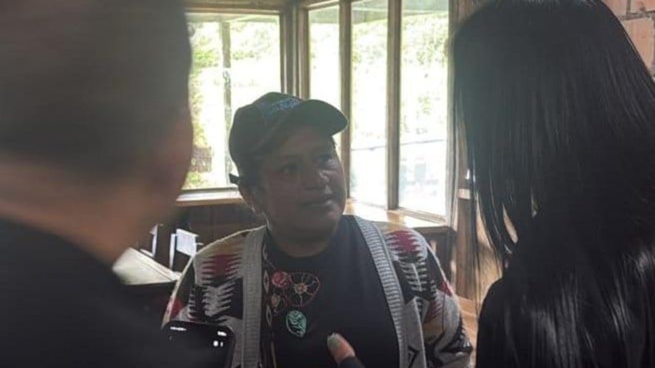 La senada Aída Quilcué fue rescatada por la guardia indígena, gracias a un ejercicio de control territorial apoyada por la comunidad nasa de los municipios de Inzá y Totoró.