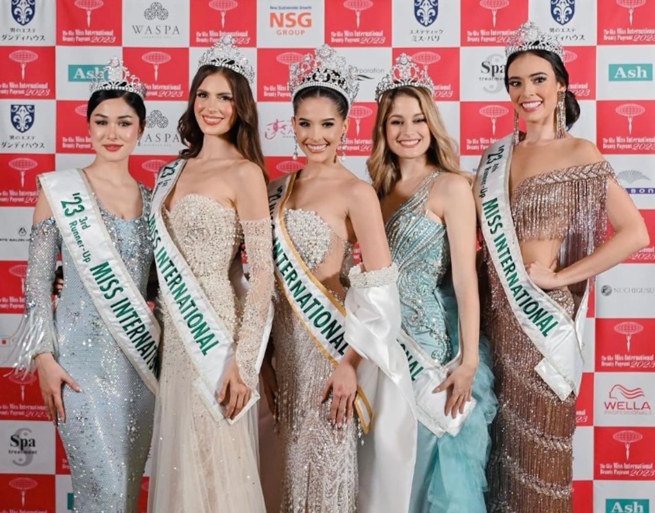 Venezuela, Colombia, Perú, Bolivia y Filipinas conformaron en top 5 de Miss Internacional 2023.
