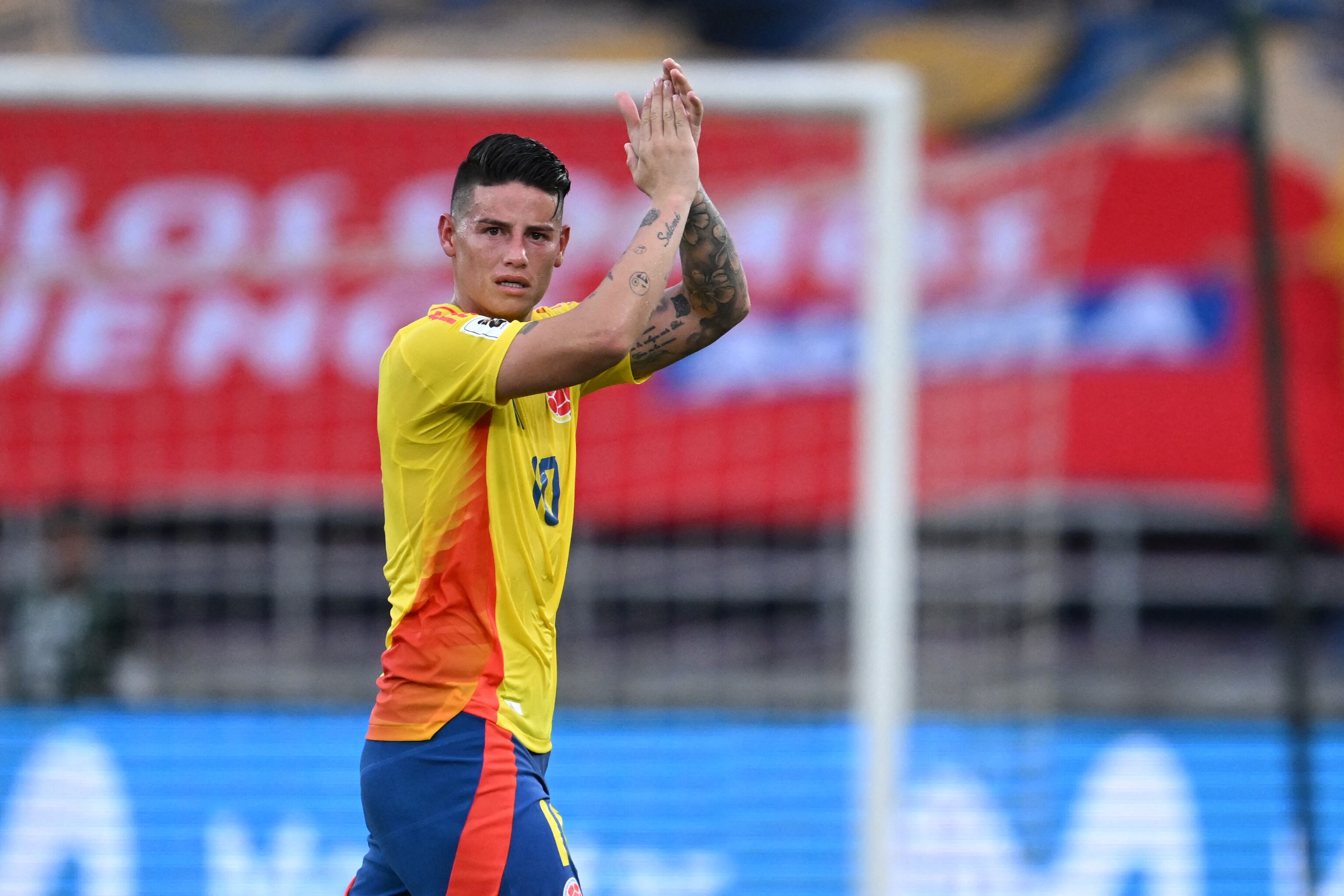 James Rodríguez, capitán de la Selección Colombia