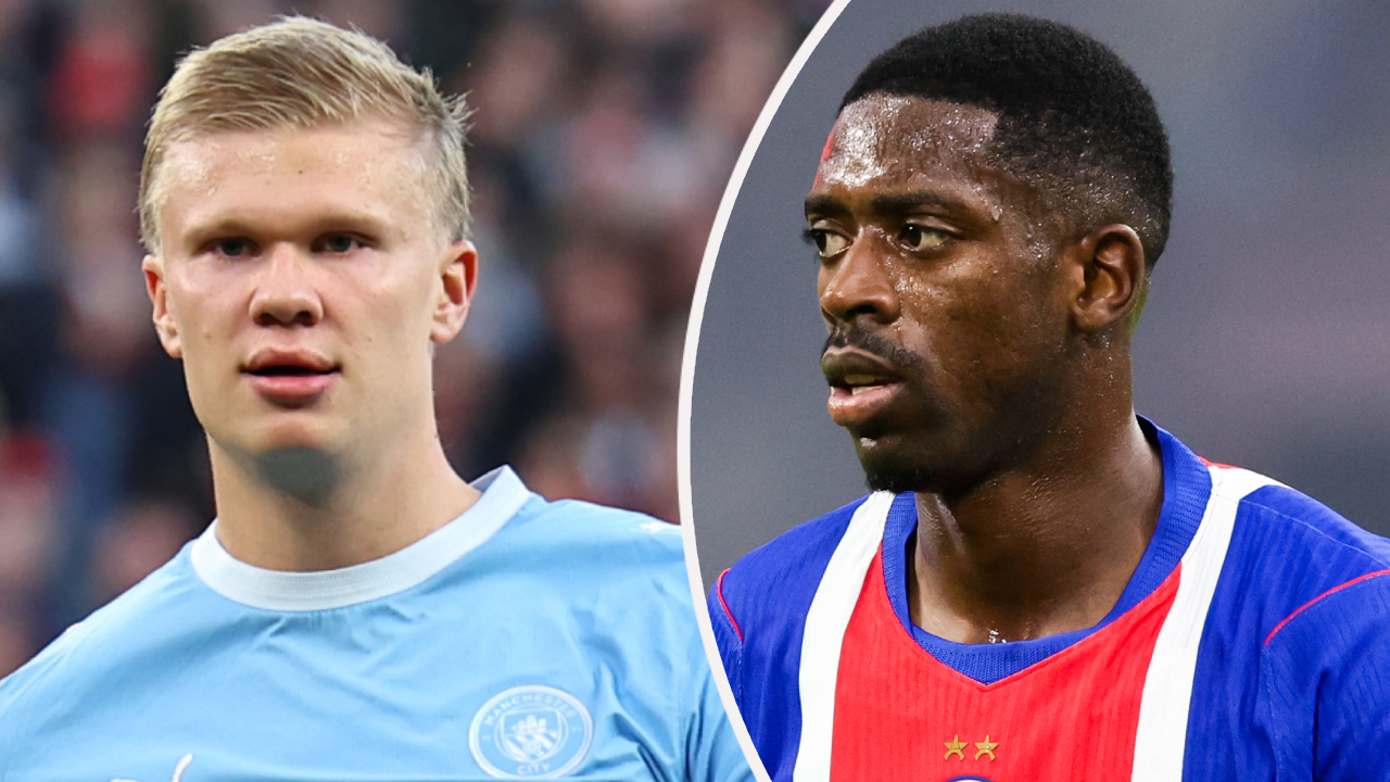 Erling Haaland y Ousmane Dembele medirán fuerzas en el partido de Manchester City vs. PSG