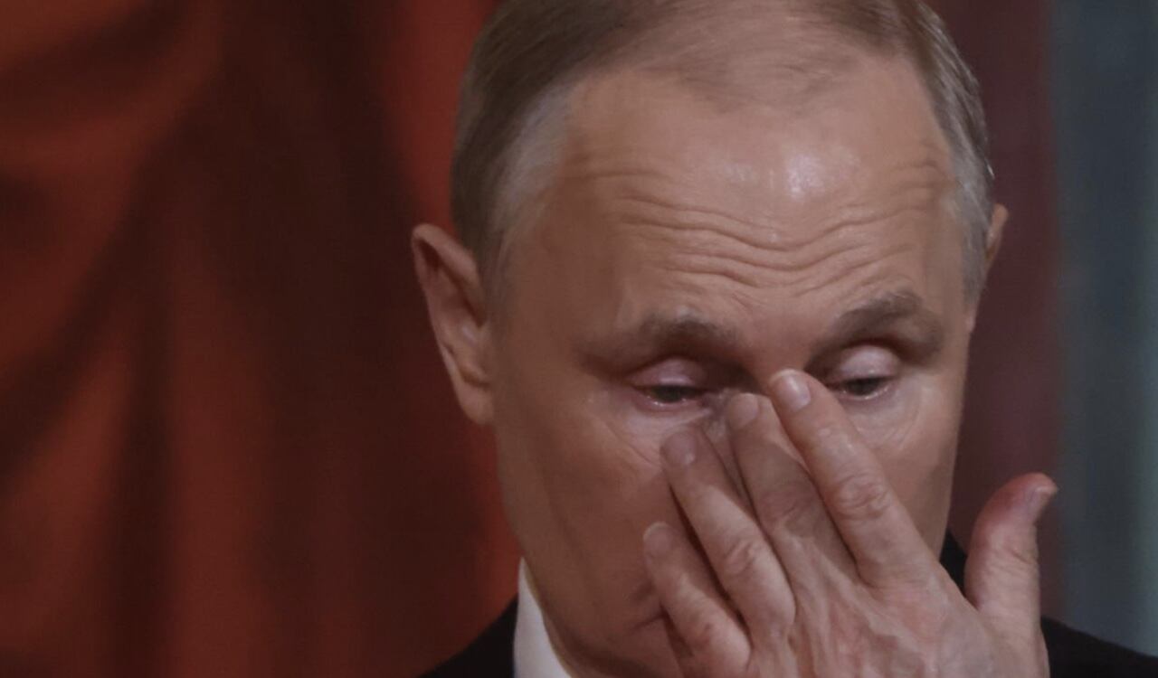 El presidente de Rusia, Vladimir Putin, visitó territorios ucranianos ocupados por el ejército ruso