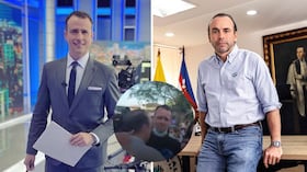 Periodista José Patiño y Alcalde de Cali.