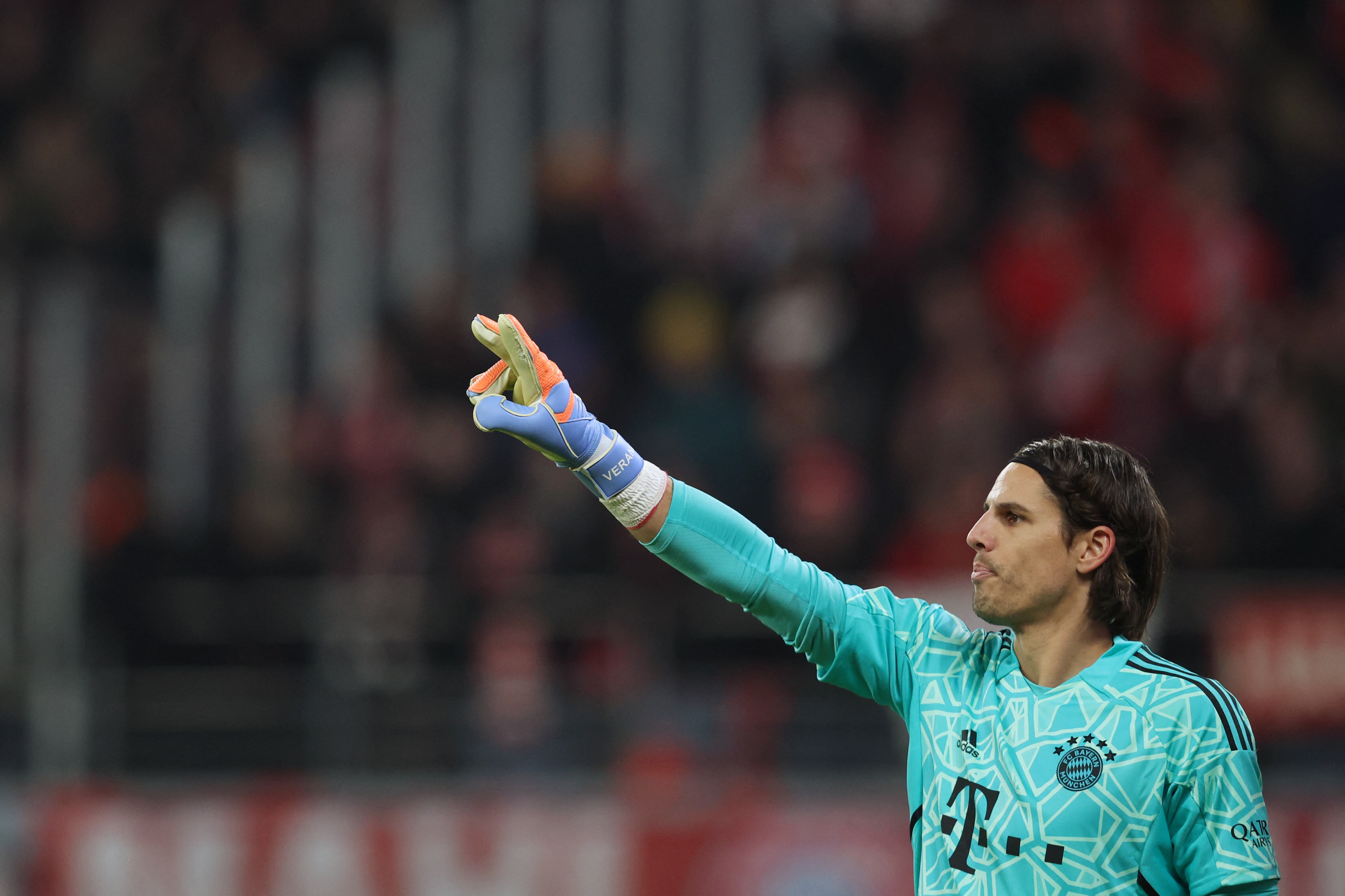 Yann Sommer en su estreno como portero titular.