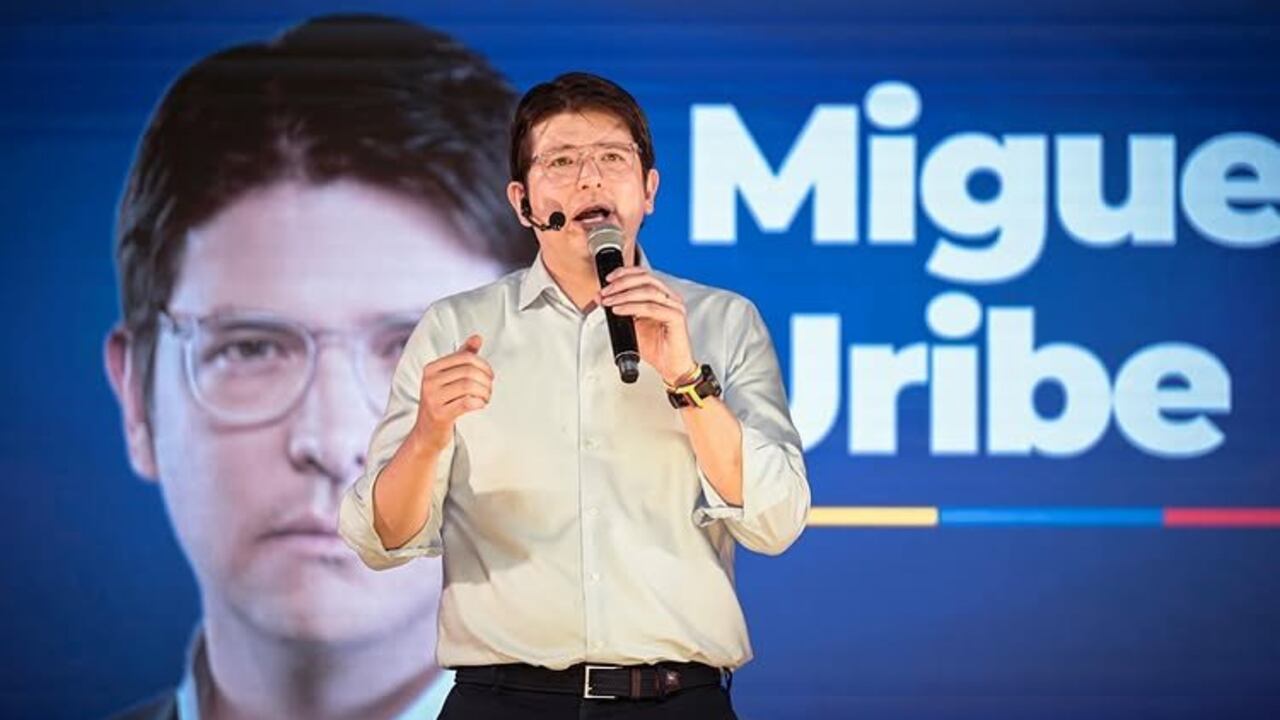 El 20 de octubre de 2024, Miguel Uribe Turbay anunció oficialmente su precandidatura a la Presidencia de Colombia para las elecciones de 2026, por el partido Centro Democrático.