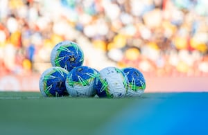Los balones oficiales con los que se juega la Liga BetPlay Dimayor.