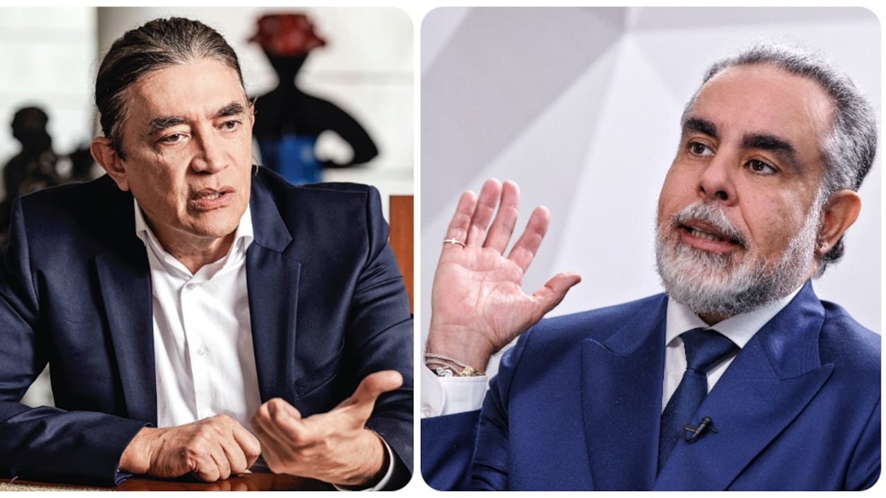 Gustavo Bolívar y Armando Benedetti