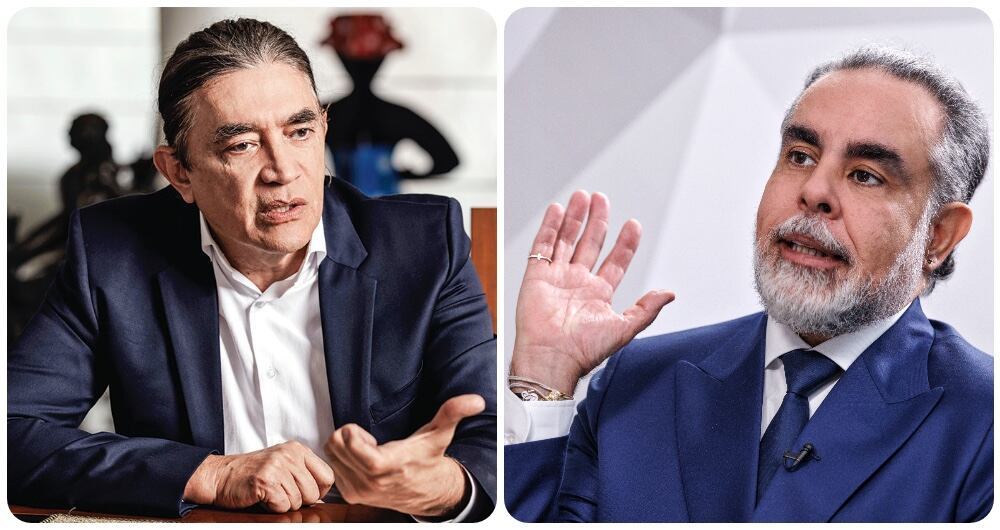 Gustavo Bolívar y Armando Benedetti